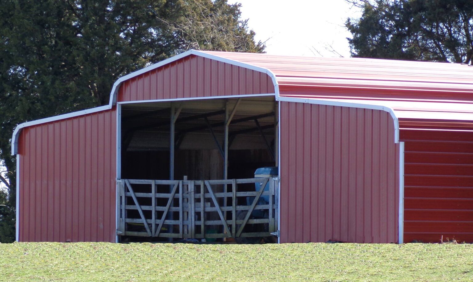 MaxSteel Metal Barn - Conestoga Builders - Carports, Garages, Barns, RV ...