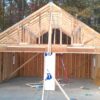 Wood Barn and Garage