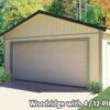 4/12 roof pitch 2 story garage