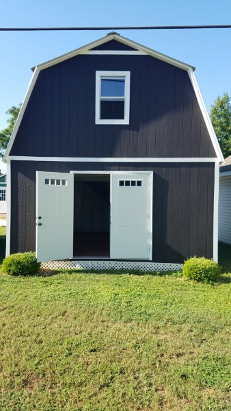 Two Story Lofted Storage Building